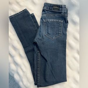 Paige denim skyline mid rise skinny jeans size 24